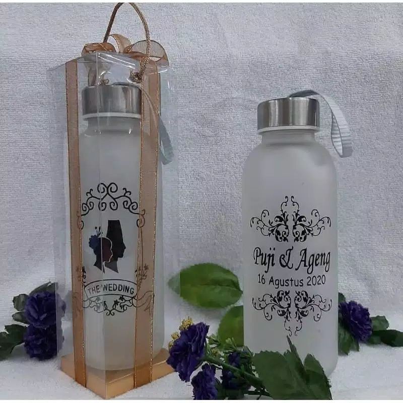Souvenir Tumbler dove custom botol minum UK 420ml dof kemas mika