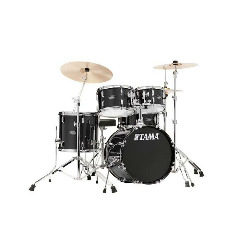 Tama SG58H6C-BK Stagestar 5pcs Drum Set with Cymbal