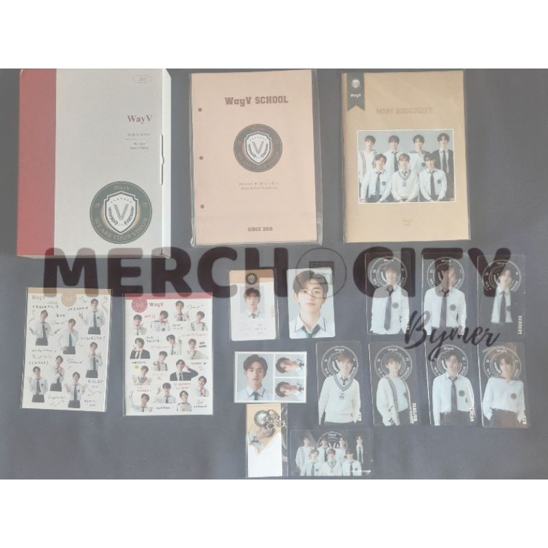 Sharing Back to School Kit WayV - Lucas ver B2S Kit