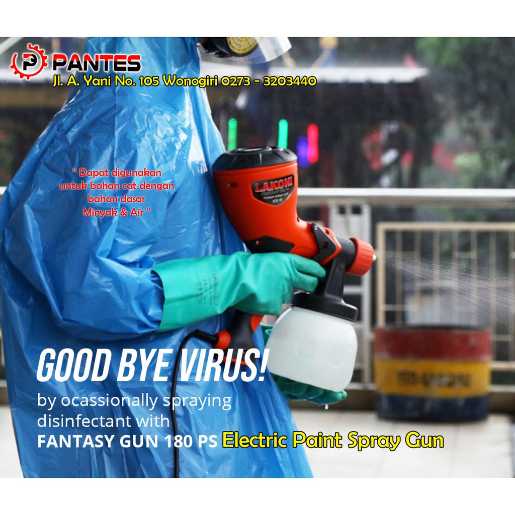 Spray Gun Elektrik Lakoni Fantasy 150 PS