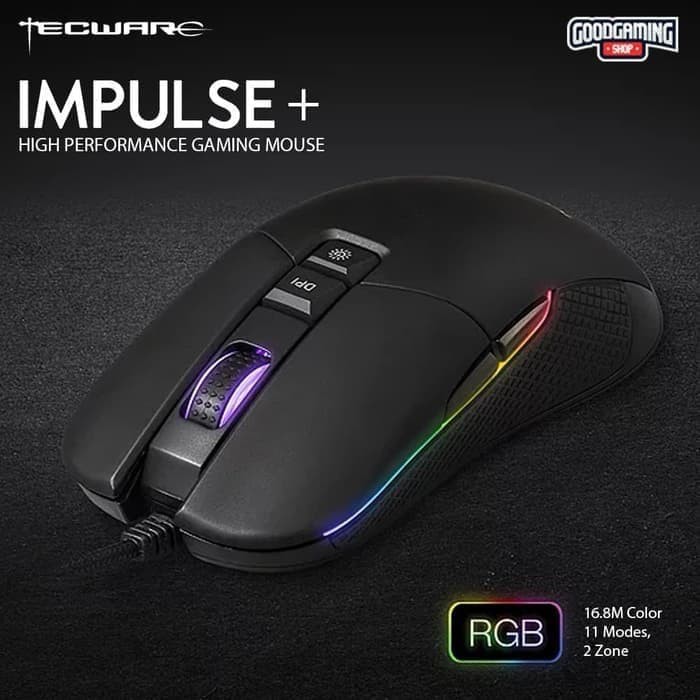 Tecware Impulse+ RGB Professional Gaming Mouse - Impulse Plus