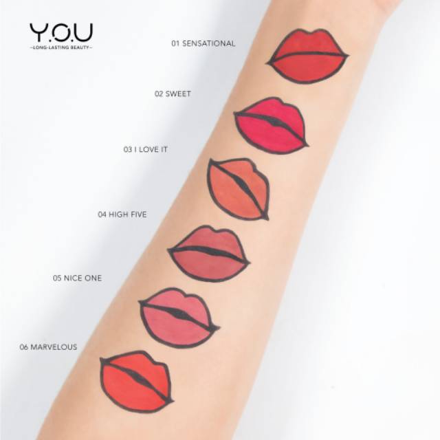 Y.O.U The Simplicity Matte Lip Color