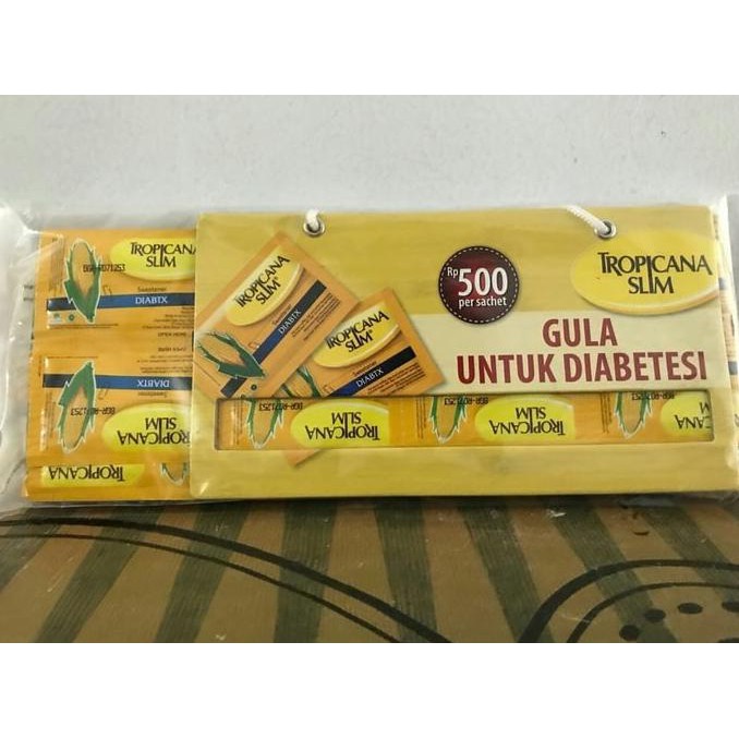 

Gula Tropicana Slim Diabetics isi 80