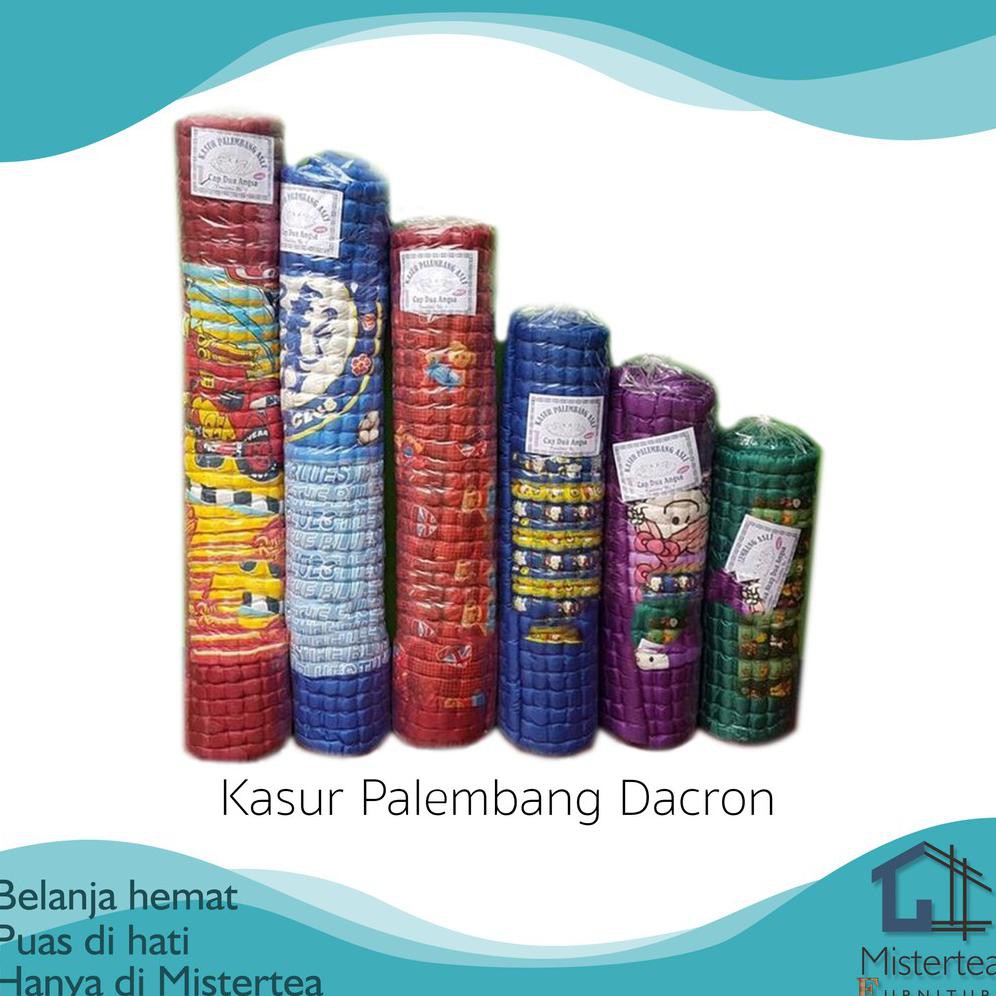 ( BISA COD ) KASUR LANTAI 100CM X 180CM & 120CM X 180CM KASUR PALEMBANG / KASUR GULUNG DACRON