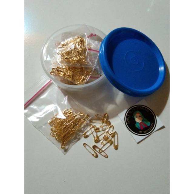 

Peniti mini gold 50 pcs