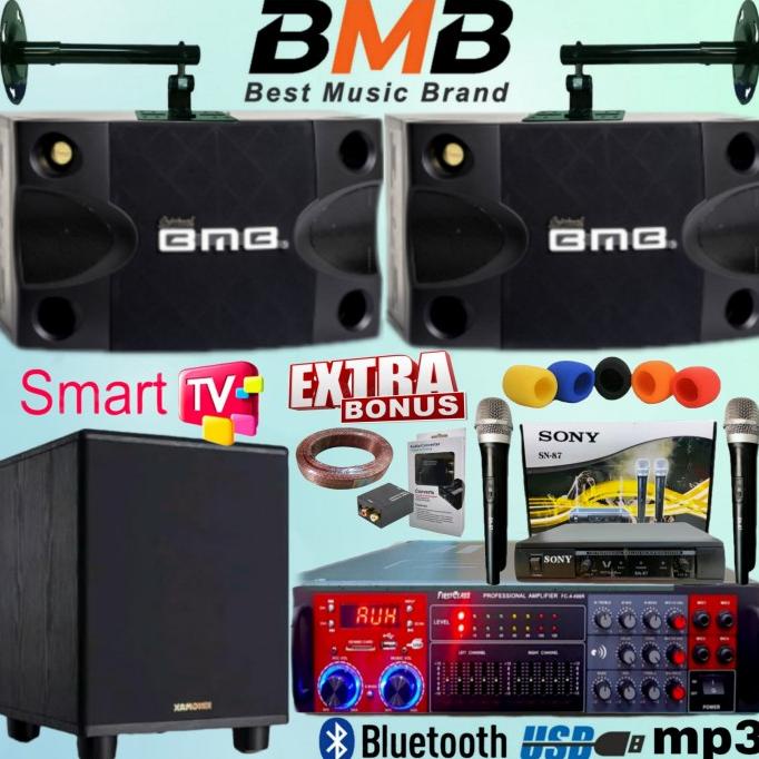 Paket Karaoke Set BMB CS252V/MKII + Subwoofer 12inch (ORIGINAL)