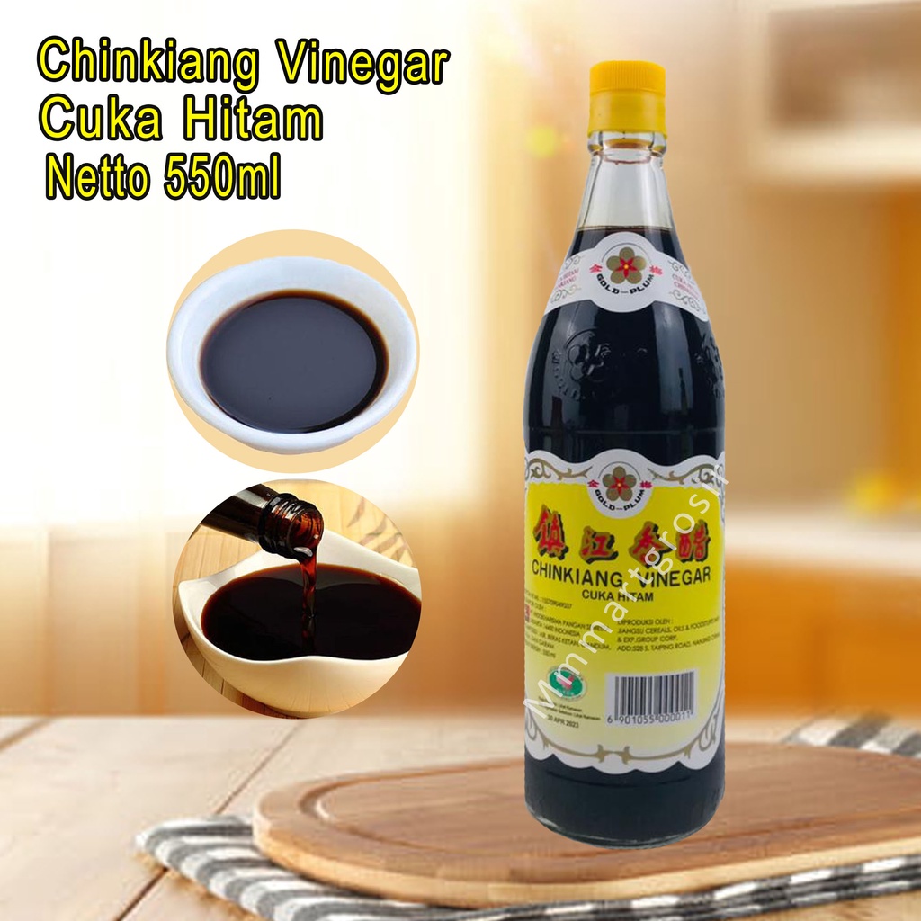 Chinkiang Vinegar / Cuka Hitam / Gold Plum /  550ml
