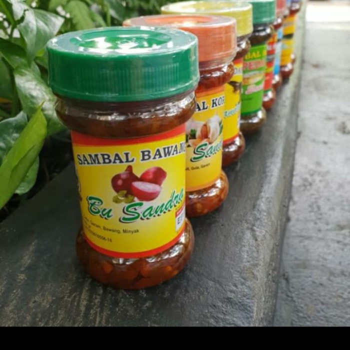 

Siap Kirim Sambal Bu Sandra Sambel Siap Saji Camilan Lokal - Teri