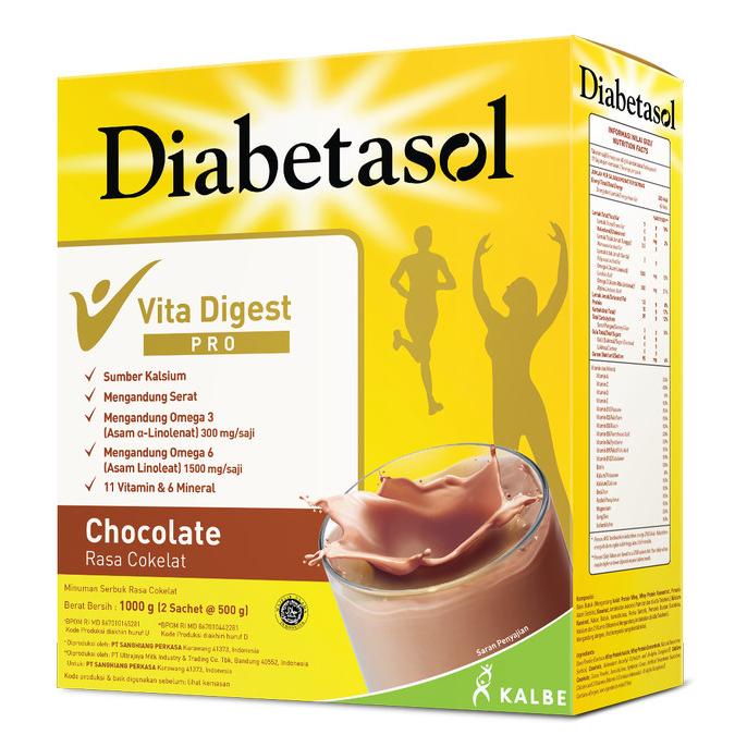 

BISA BAYAR DITEMPAT DIABETASOL 1000 GR / DIABETASOL 1000GR/DIABETASOL 1 KG/VANILLA, COKLAT - Coklat