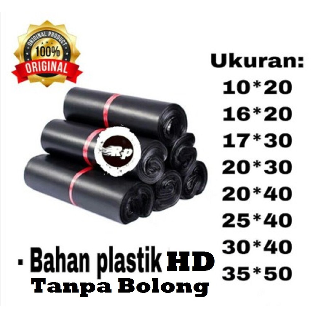 PLASTIK OLSHOP PLASTIK PACKING TANPA BOLONG PELASTIK PACKING HD PREMIUM BISA COD