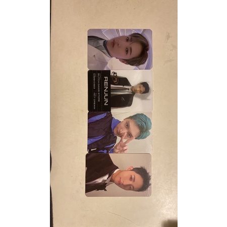 wts pc  * pc renjun scratch 60k * pc lenti renjun scratch 40k * pc ten pb universe 50k * bene mecima