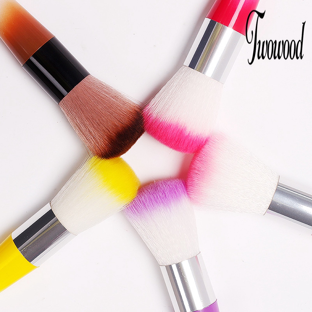 Brush Makeup Bahan Nilon Untuk Membersihkan Debu