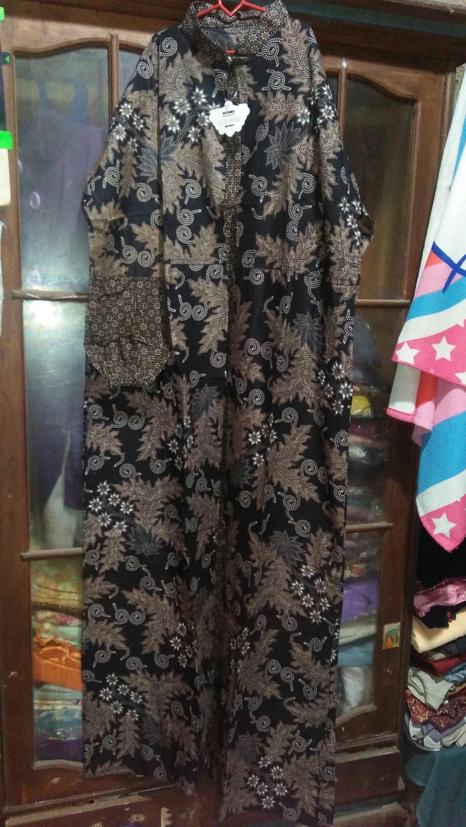 Gamis Syari Pesona Wibawa Batik Wanita Original Rb By Distronkri Highquality Gamis Batik Muslimah