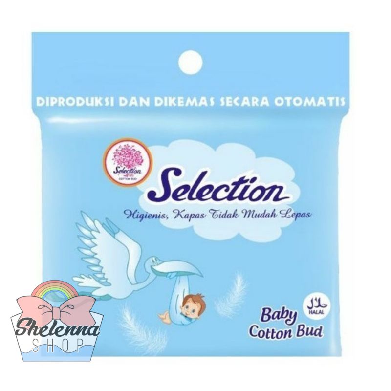Selection Baby - Cutton Bud Bayi isi 100 cotton bud