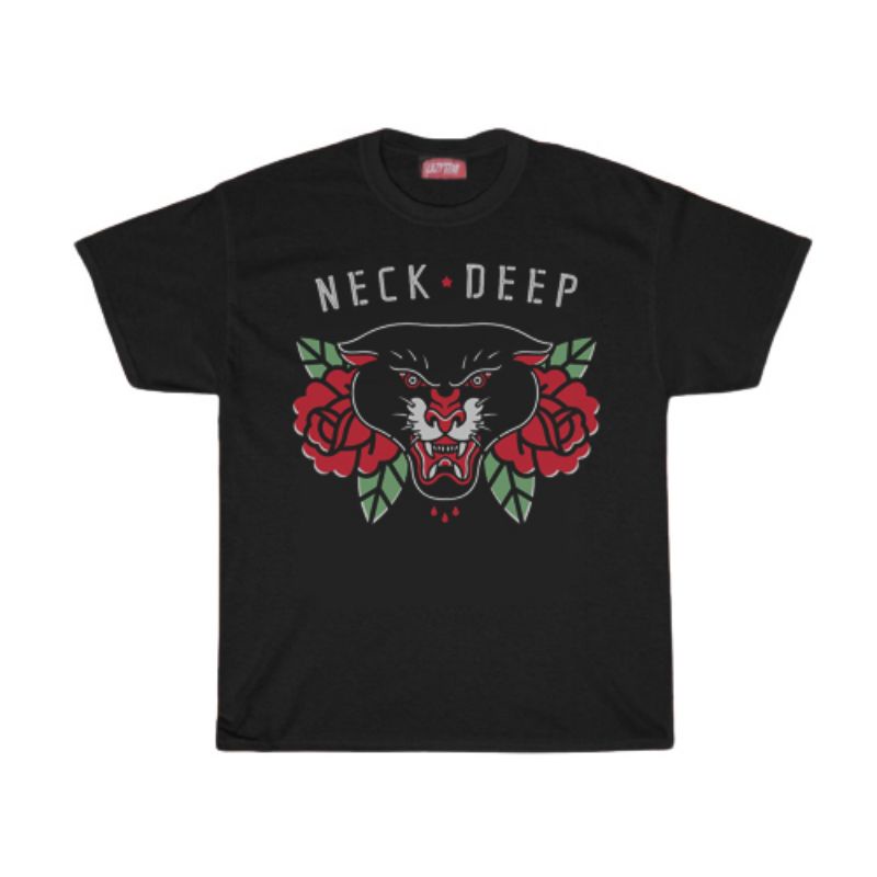 KAOS / T SHIRT / NECKDEEP / KAOS BAND NECKDEEP IN BLOOM
