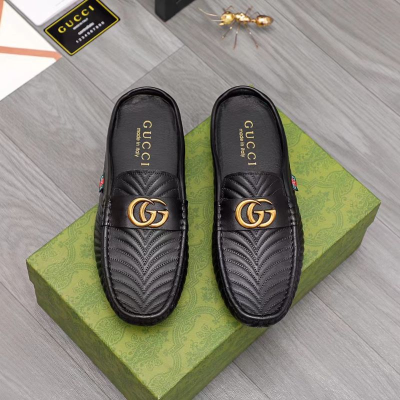 sepatu sendal gc mirror men shoes branded cowok sandal slide terlaris