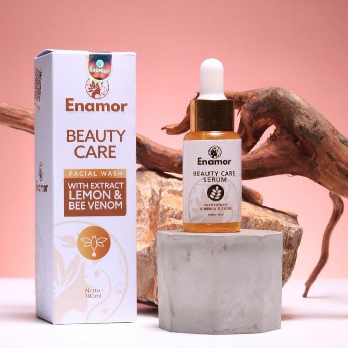 Enamor Beauty Care Serum 20ml BPOM Resmi Perawatan Alami Wajah Glowing Wanita Indonesia