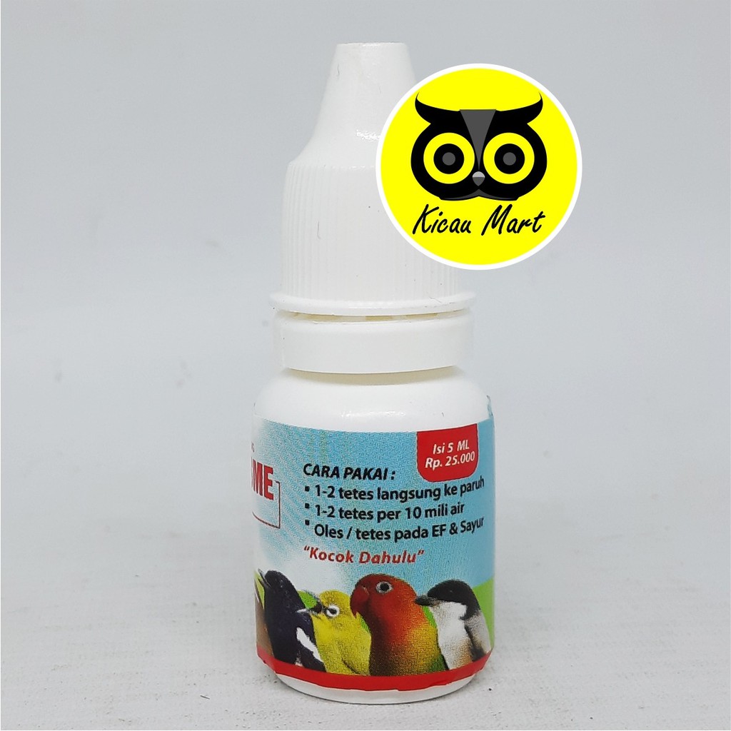 OBAT METABOLISME CAIR BURUNG MURAI KACER LOVEBIRD KENARI MABUNG NGURAK NYULAM GANTI BULU PBOBYNP1