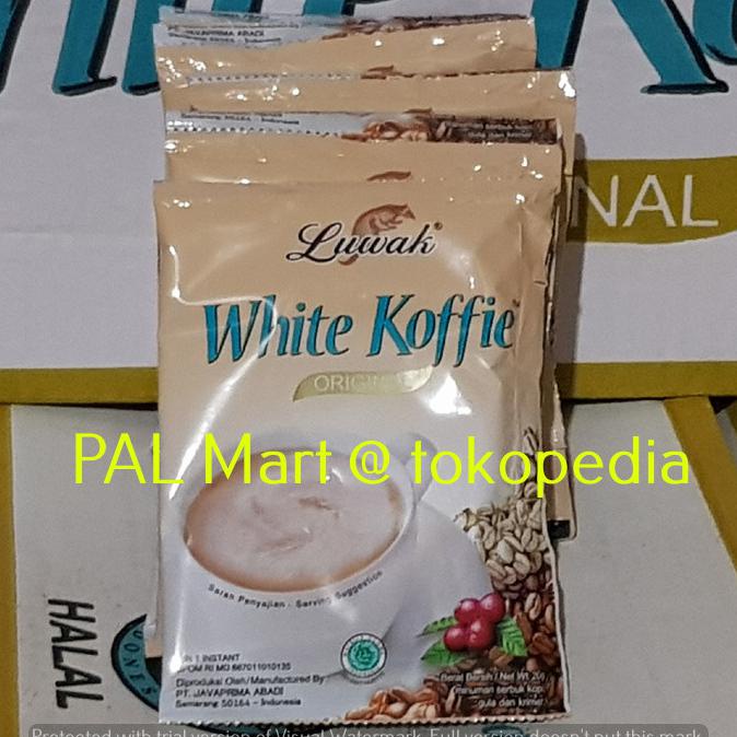 

Trendi Luwak White Koffie 1 Renceng / 10 Sachet / Pcs / Kopi Coffee Sale!!!