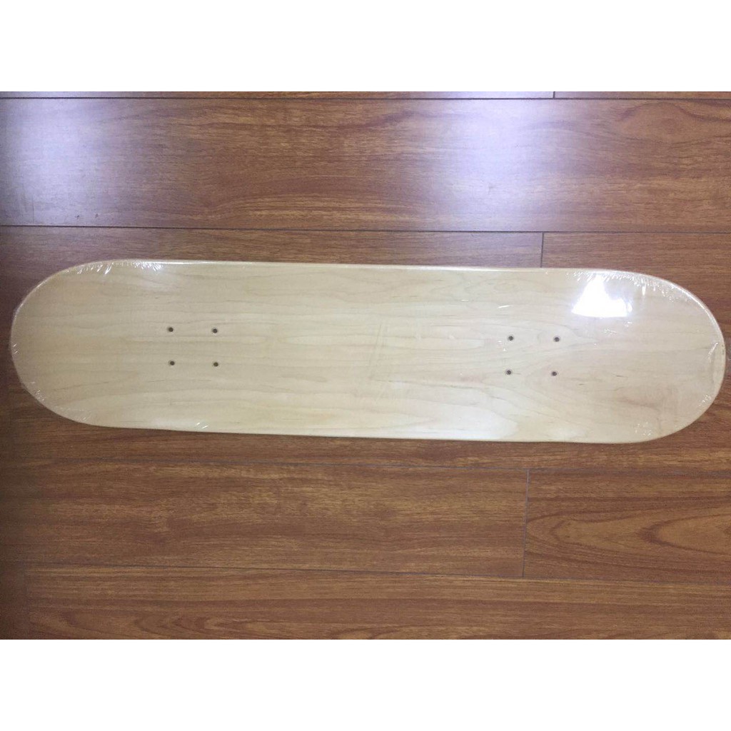 Deck only Mainan skateboard 7 Ply 31x8 &quot;Bahan Kayu Maple Untuk Hobikoleksi DIY