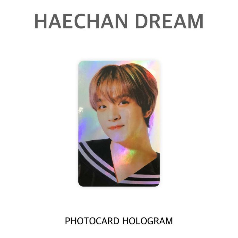 PHOTOCARD HOLOGRAM NCT DREAM