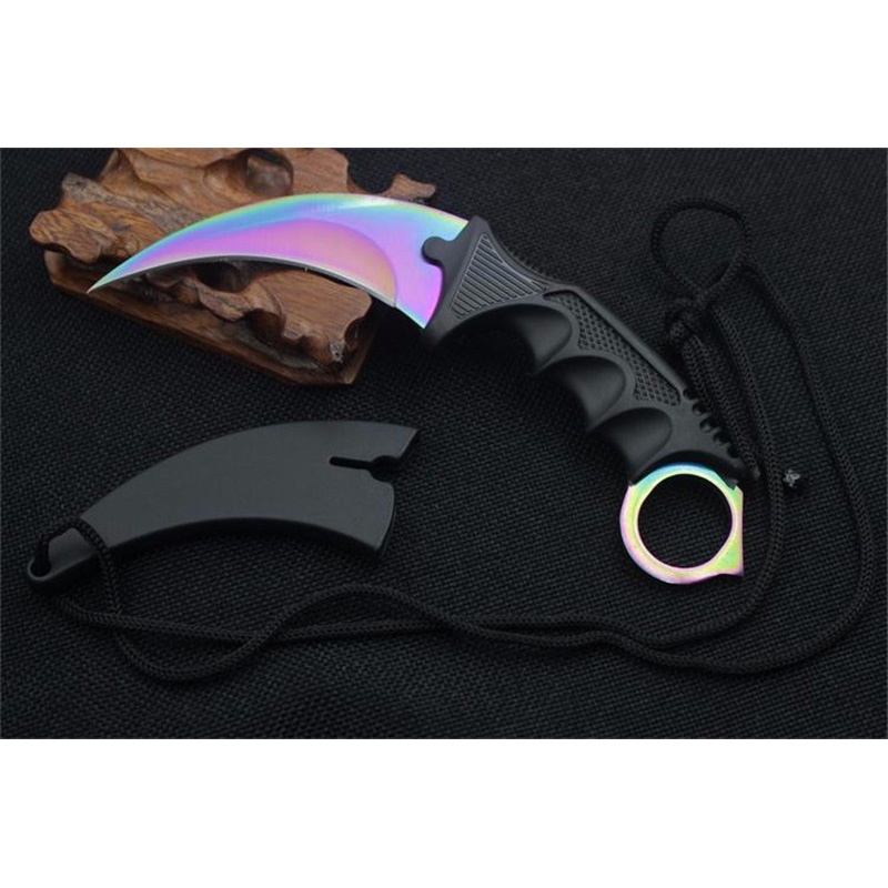 (MAINANKYU) of KNIFEZER Vastar Pisau Karambit CS GO Collector Knife - H10