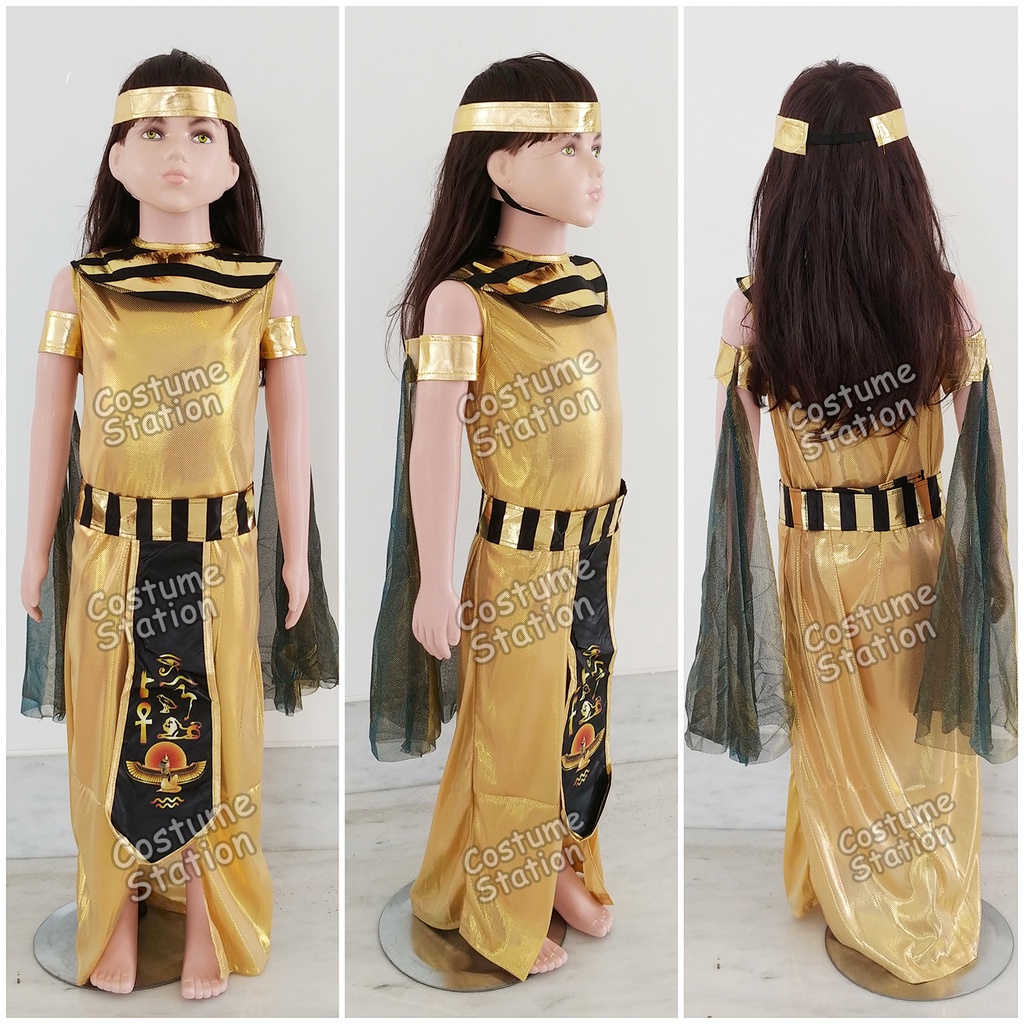 Kostum Cleopatra B Costume Firaun Mesir Pharaoh Egypt Kleopatra anak perempuan