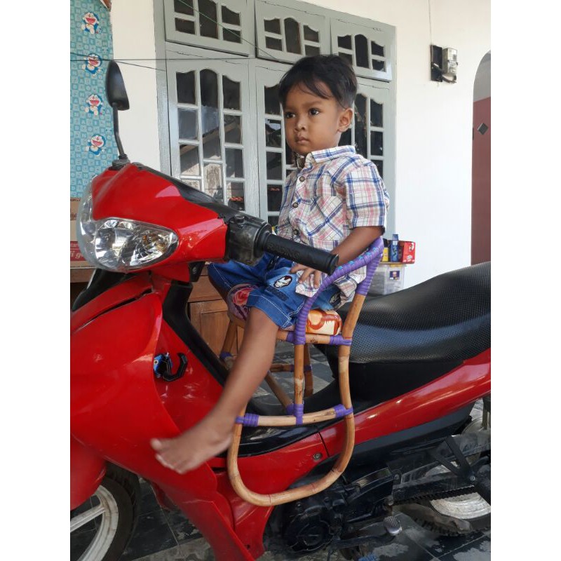 KURSI ROTAN ANAK MOTOR BEBEK/GIGIAN SUPRA REVO KARISMA