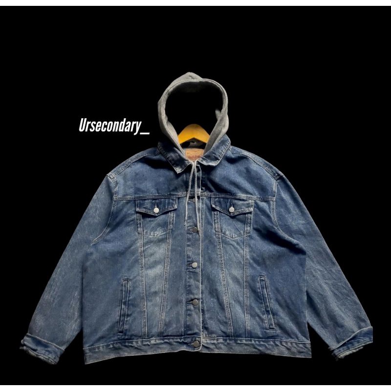 Jacket DENIM clothing x hoodie