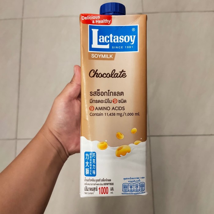 

LACTASOY COKLAT 1 LITER | SUSU SOYA | SUSU KACANG KEDELAI | SUSU UHT | SOY MILK