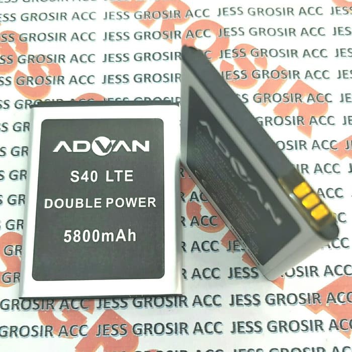 Baterai Battery Original Double Power ADVAN S40 4G , S40 LTE , S40 New