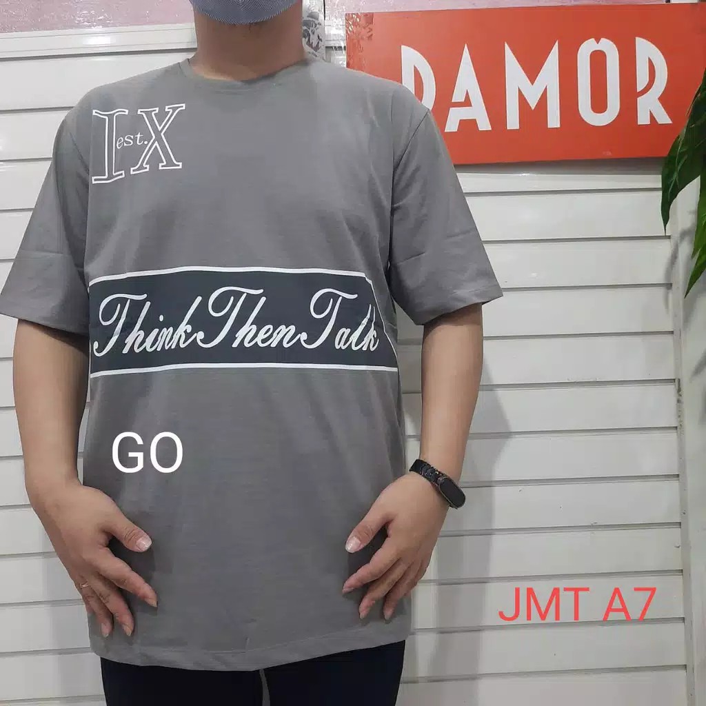 gos B2 DAMOR (CRESSIDA) 3XL Jumbo Extra Size Big Size Misty Kaos Oblong Baju Distro Kaos Dakwah Pria