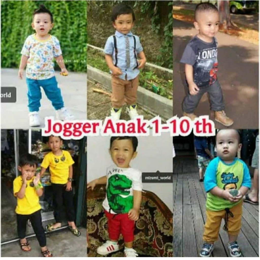 Celana Jogger Anak Amacol