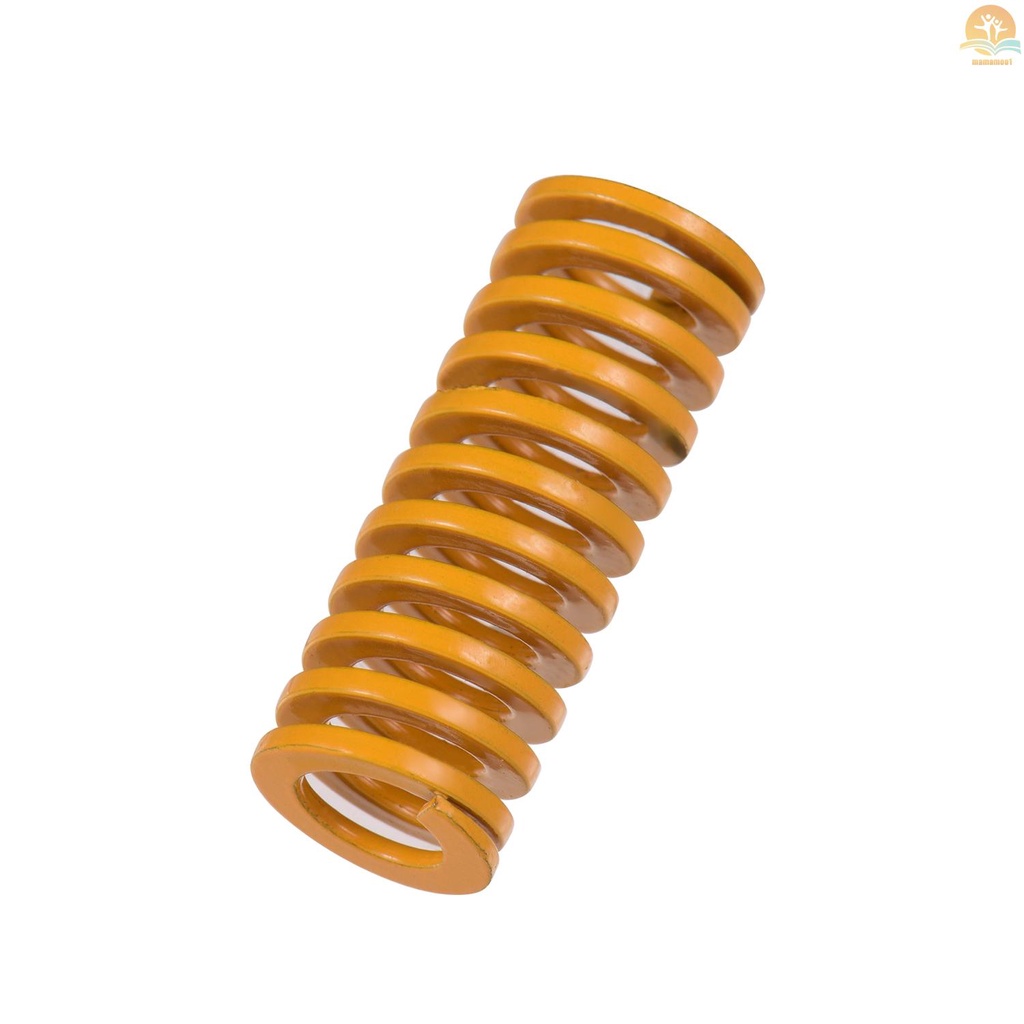 Yellow Mould Springs Heated Bed Compression Die Spring 10mm OD 20mm Length Compatible with Creality CR-7 CR-8 CR-10 CR-10 S4 CR-10 S5 3D Printer, 10pcs