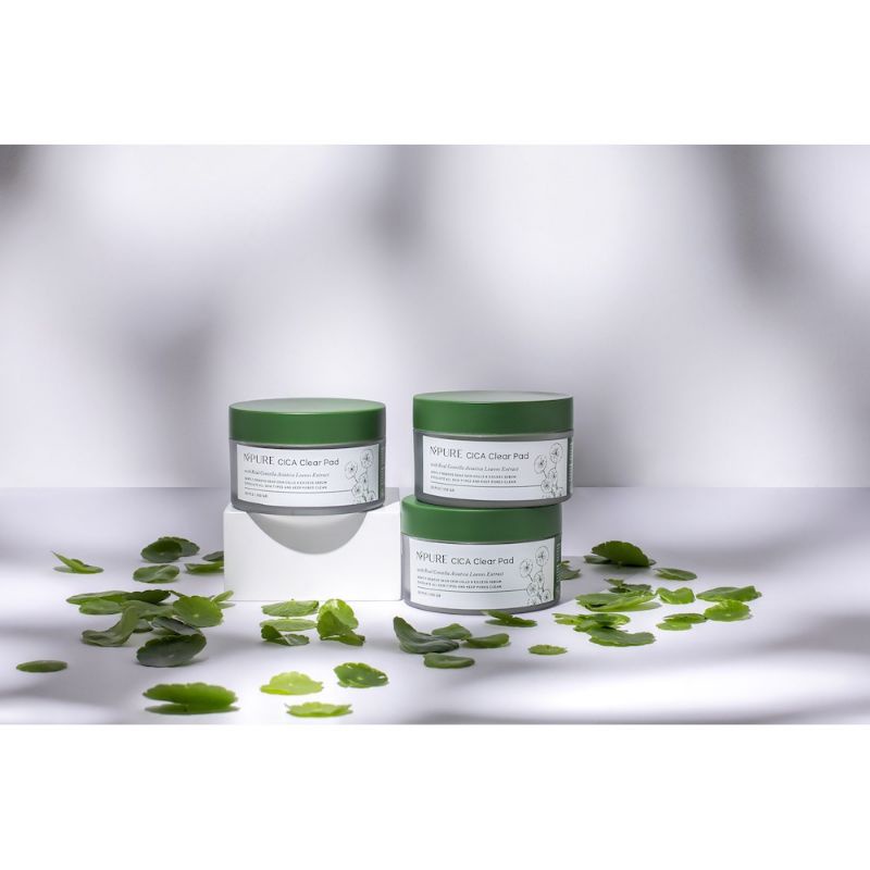 NPURE CICA CLEAR PAD JAR EKSFOLIASI KULIT WAJAH BPOM