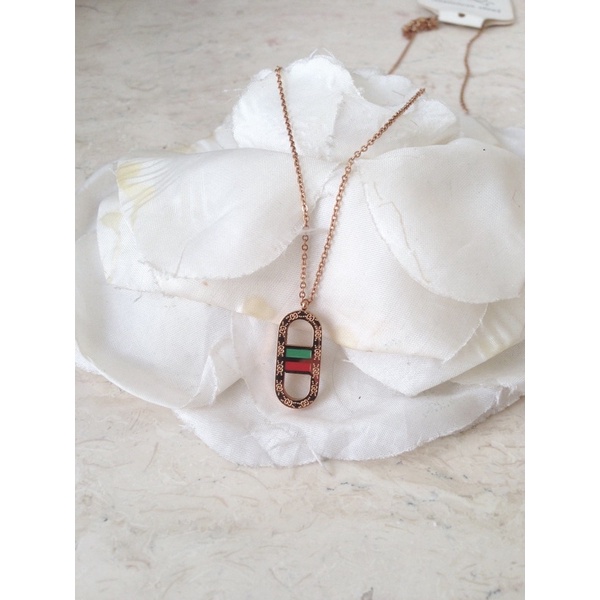 Kalung gucci titanium