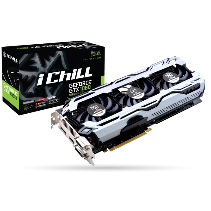 "ICHILL GEFORCE GTX 1060 6GB 9GBPS X3 V2"