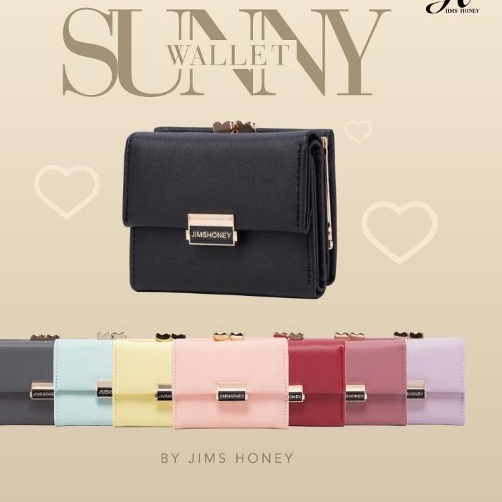 Paling Diminati.. JIMS HONEY SUNNY WALLET DOMPET MINI TERBARU dompet wanita import lipat koin elegan