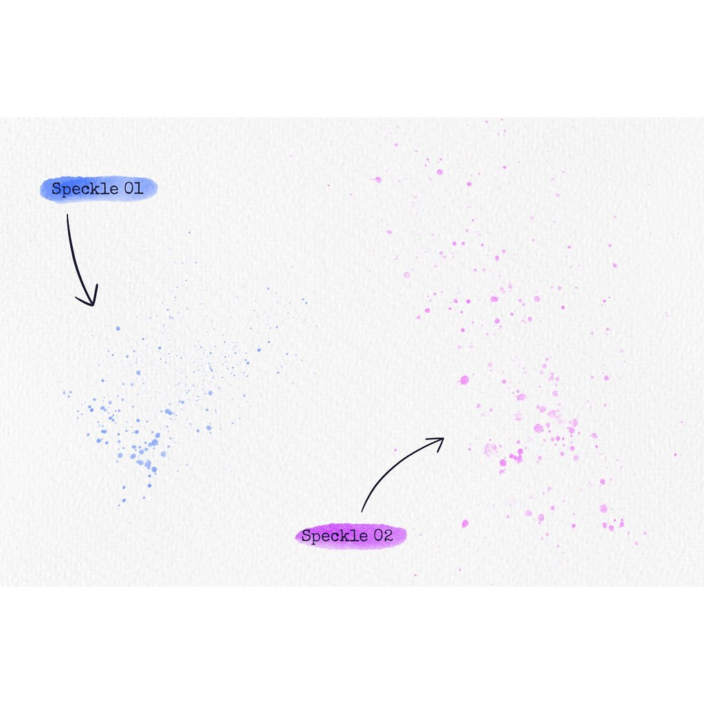 Procreate Brush - Splatter &amp; Speckle Procreate Brushes