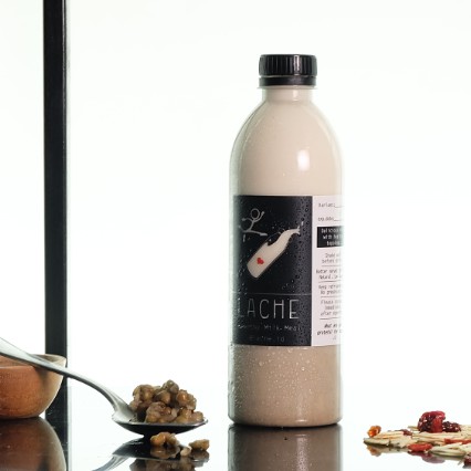 

Mung Bean Latte Lache Healthy Milk Meal BigSize 500mL - Susu Kacang Hijau Sehat dengan topping sehat