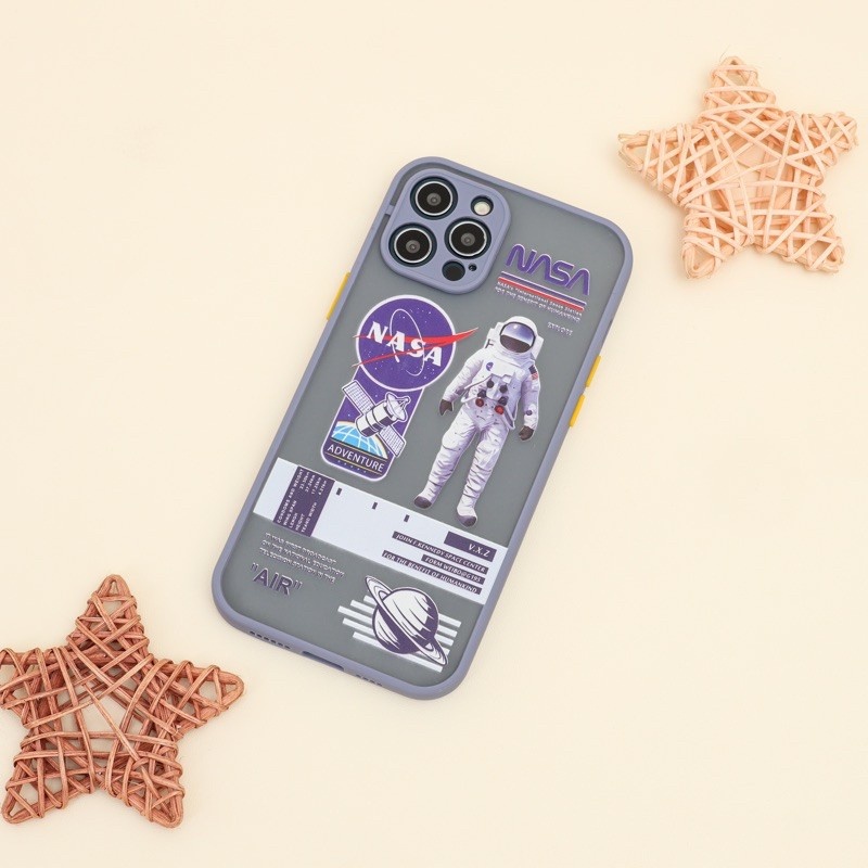 NASA Soft Case A3S C1 A1K C2 A5S A7 F9 A15 2020 Y12 Y15 Y17 Y91 Y93 Y95 Y20 Y12S Y30 Y50 - NASA ASTRONOT SPACE HYBRID