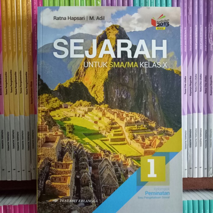 

❤BISA COD❤ BUKU SEJARAH SMA/MA KELAS 10 kelompok peminatan revisi K13N