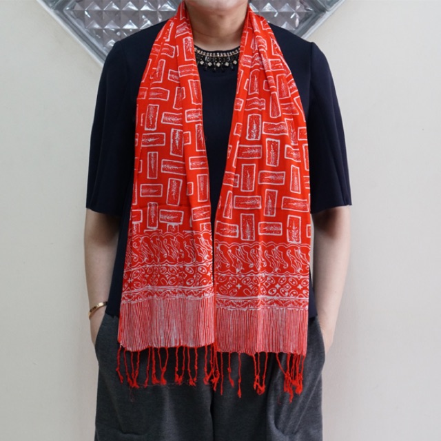 Scarf batik katun Paris halus
