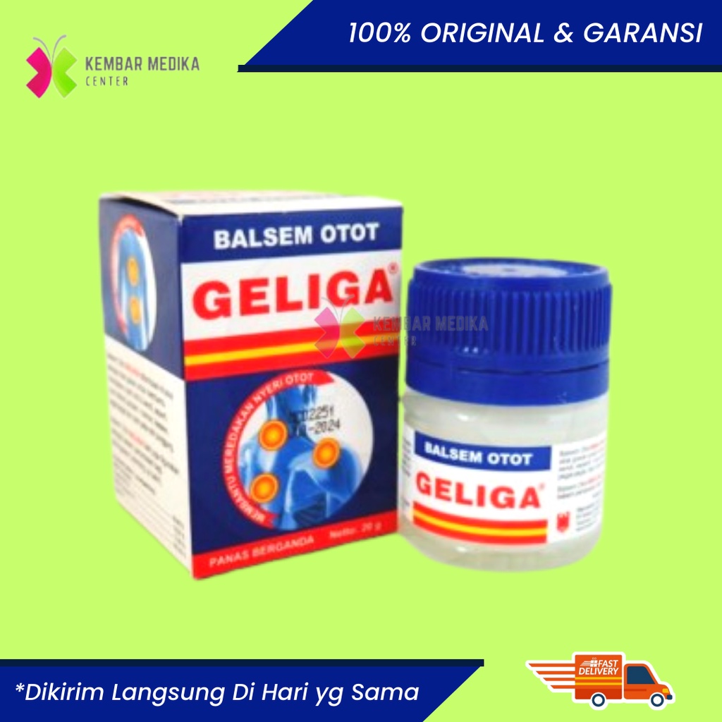 BALSEM OTOT GELIGA 20 Gram