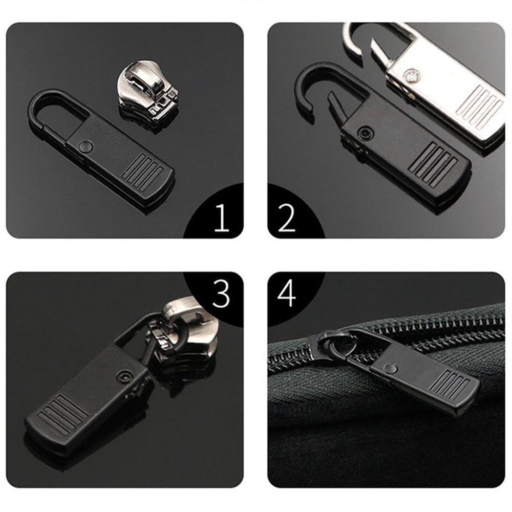 Augustina Zipper Puller Metal Untuk Koper Ransel Koper Bagasi Universal Detachable Handle Mend Extender Handle Pull-Tab