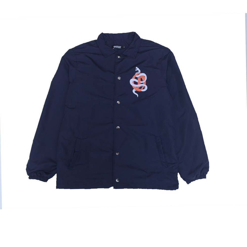 HEBI NAVY COACH JACKET