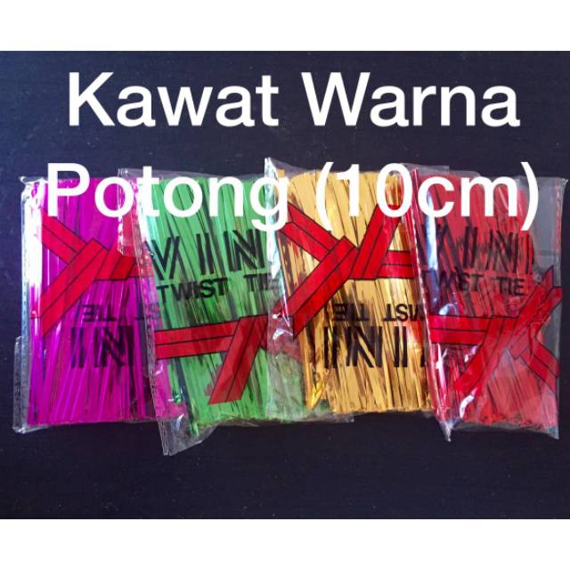 

[PROMO] Kawat Warna Potong Souvenir
