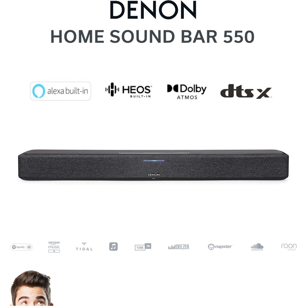 Denon Home soundbar 550 Dolby Atmos DTS
