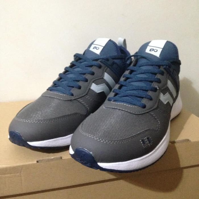 Sepatu Casual Piero Jogger RS Evo Rock Grey Insignia Original