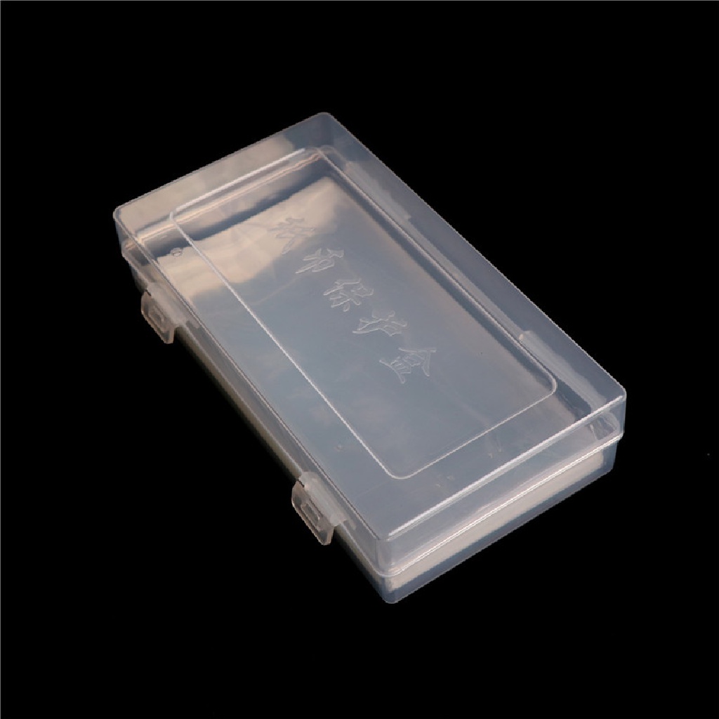 [tiantianbaofu] 100Pcs Paper Money Album Currency Banknote Case Storage Collection With Box Gift Boutique